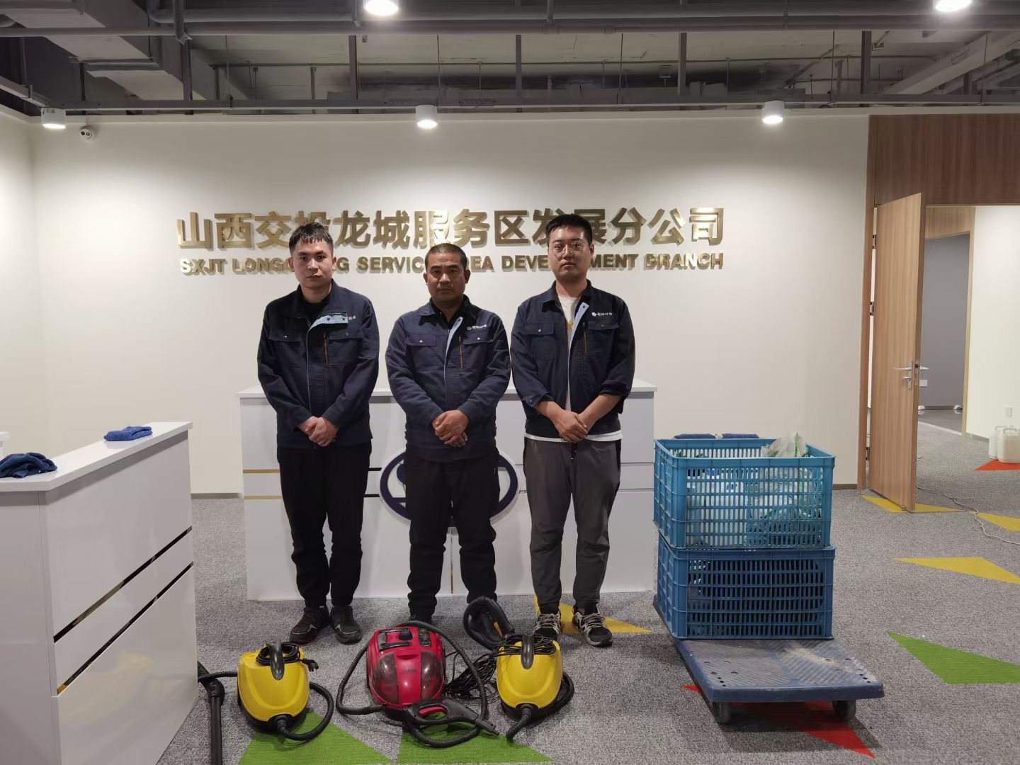 山西交投龍城服務(wù)區分公司新辦公地做空氣凈化